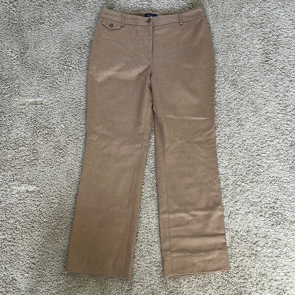 Ann Taylor high rise wool trousers